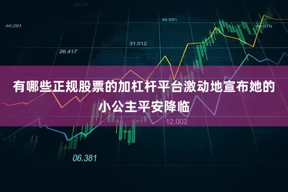 有哪些正规股票的加杠杆平台激动地宣布她的小公主平安降临